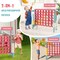 Kids 3-in-1 Game Set Connect 4 Toss Basketball Indoor Outdoor Fun
